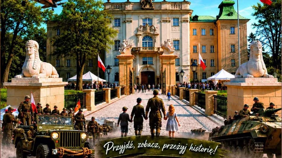 Znów będzie militarnie wokół Zamku Królewskiego w Rydzynie