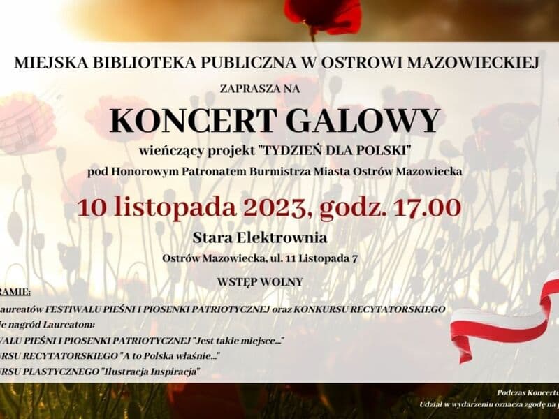 Zobacz więcej o wydarzeniu Koncert Galowy