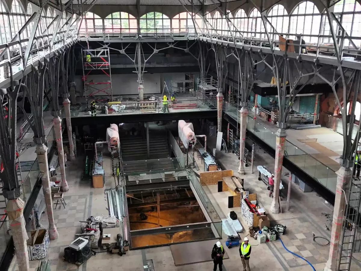 Zobacz wnętrze Hali Targowej w Gdańsku gdzie powstaje food hall