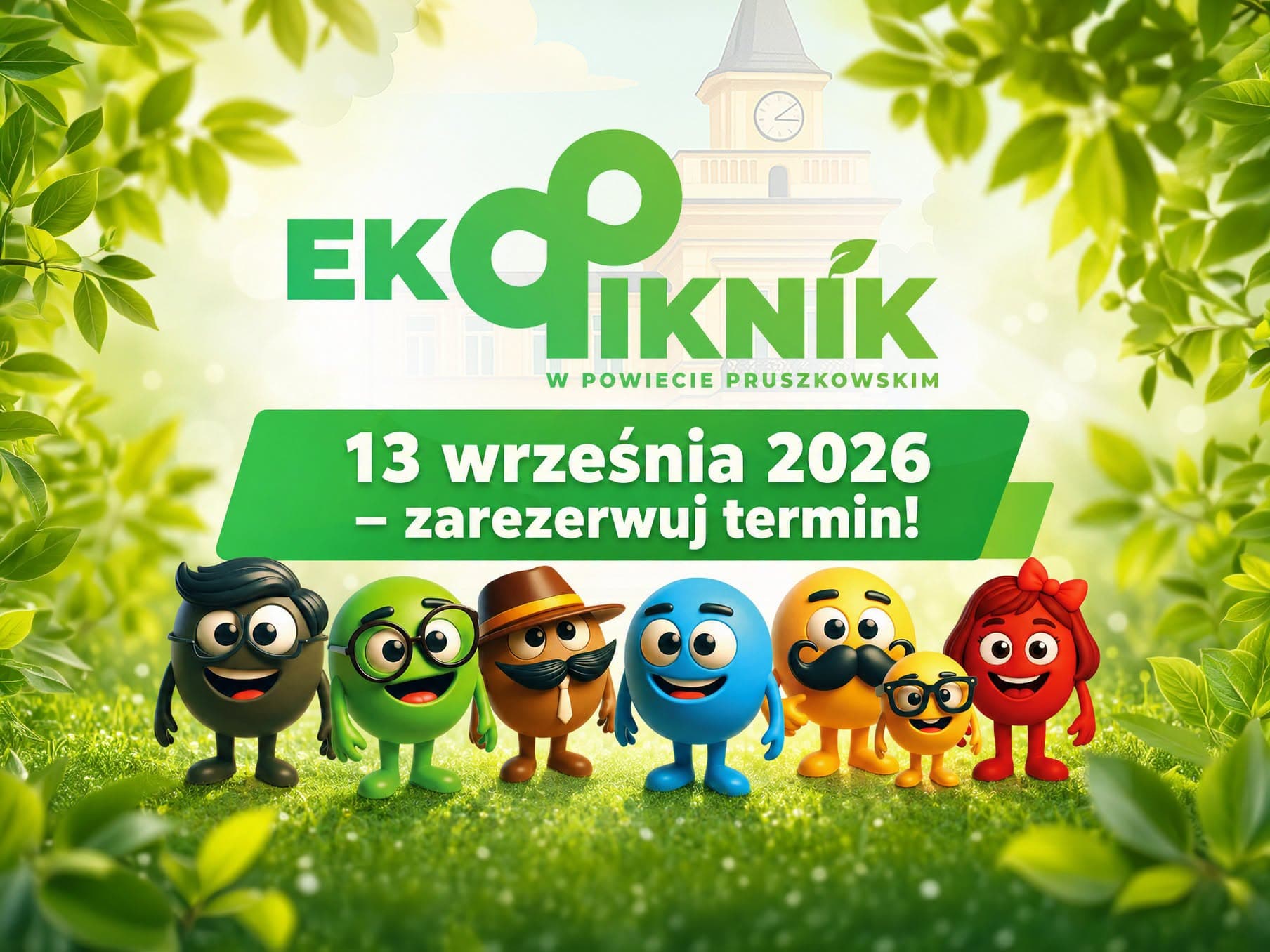 Zostań Partnerem lub Wystawcą EkoPikniku Powiatu Pruszkowskiego!
