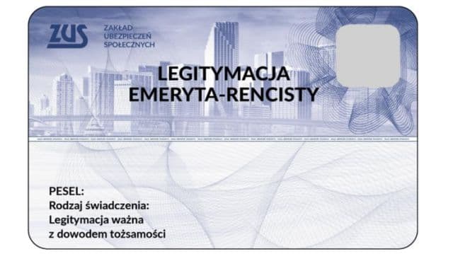 ZUS WPROWADZA NOWE LEGITYMACJE EMERYTA I RENCISTY