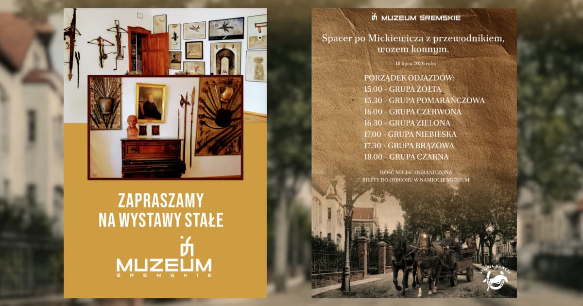 Zwiedzanie muzeum i przejażdżki konne! Sobotnie atrakcje na ulicy Mickiewicza