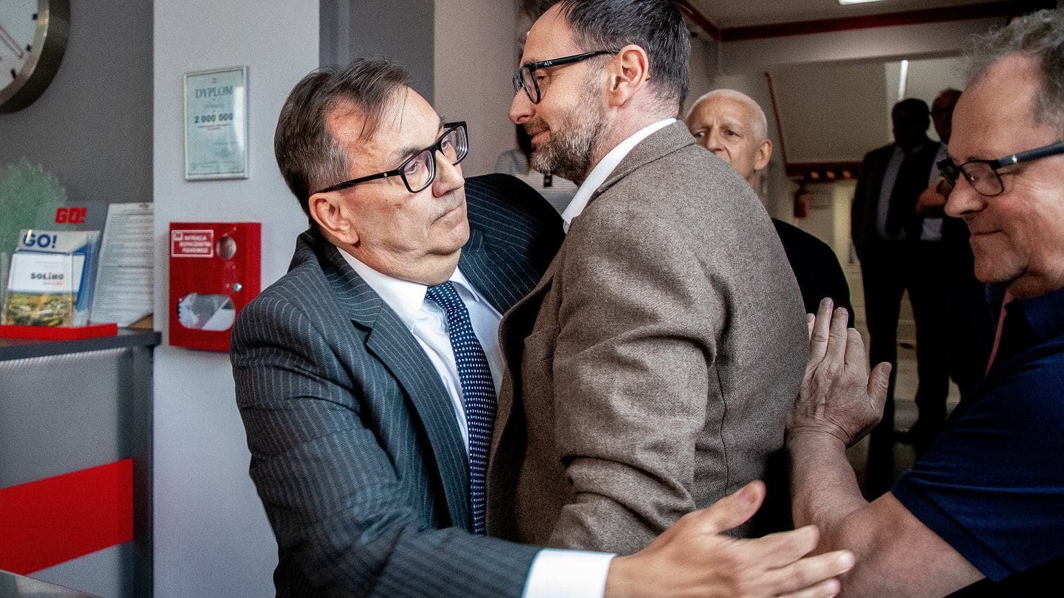 "Chciałem dobrze". Incydent z Obajtkiem w kopalni. Brejza złożył zawiadomienie