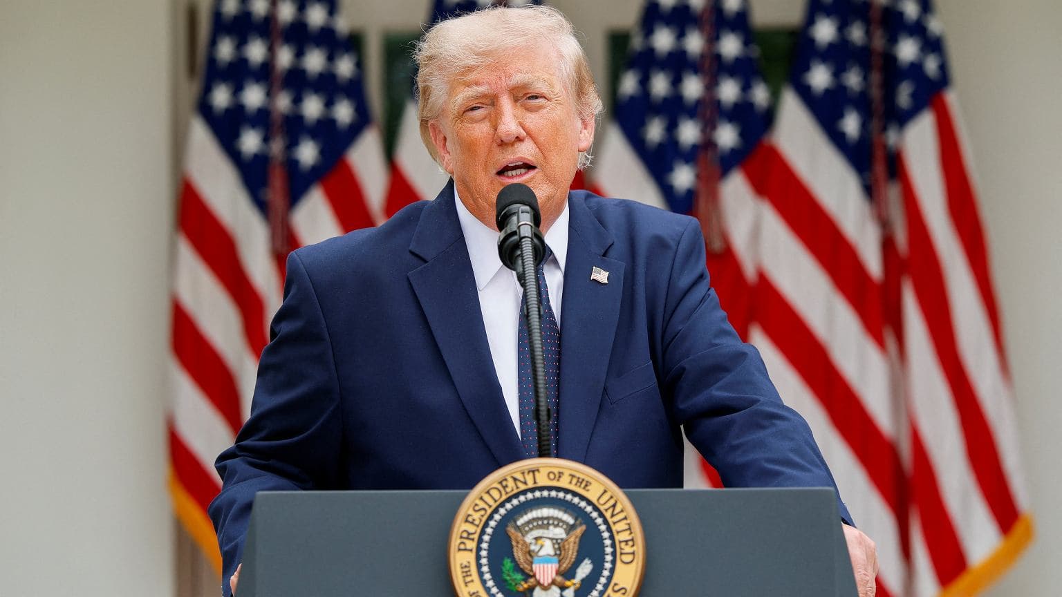 Trump komentuje atak Rosji na Kijów: Myślę, że Putin odczuwa presję