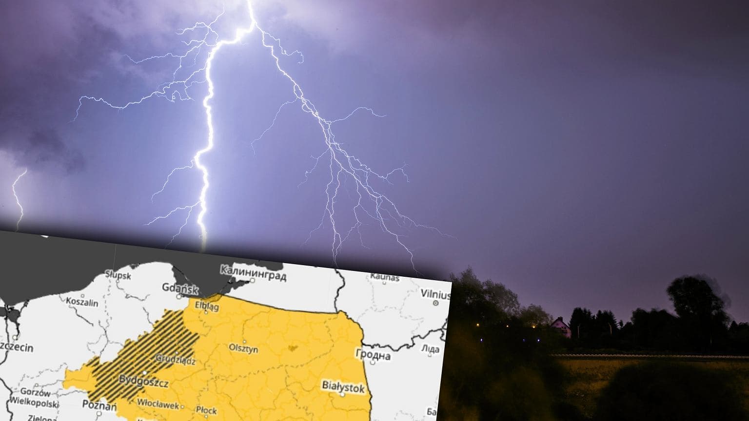 W sobotę pogrzmi. I to mocno. Ostrzeżenia IMGW niemal dla całej Polski