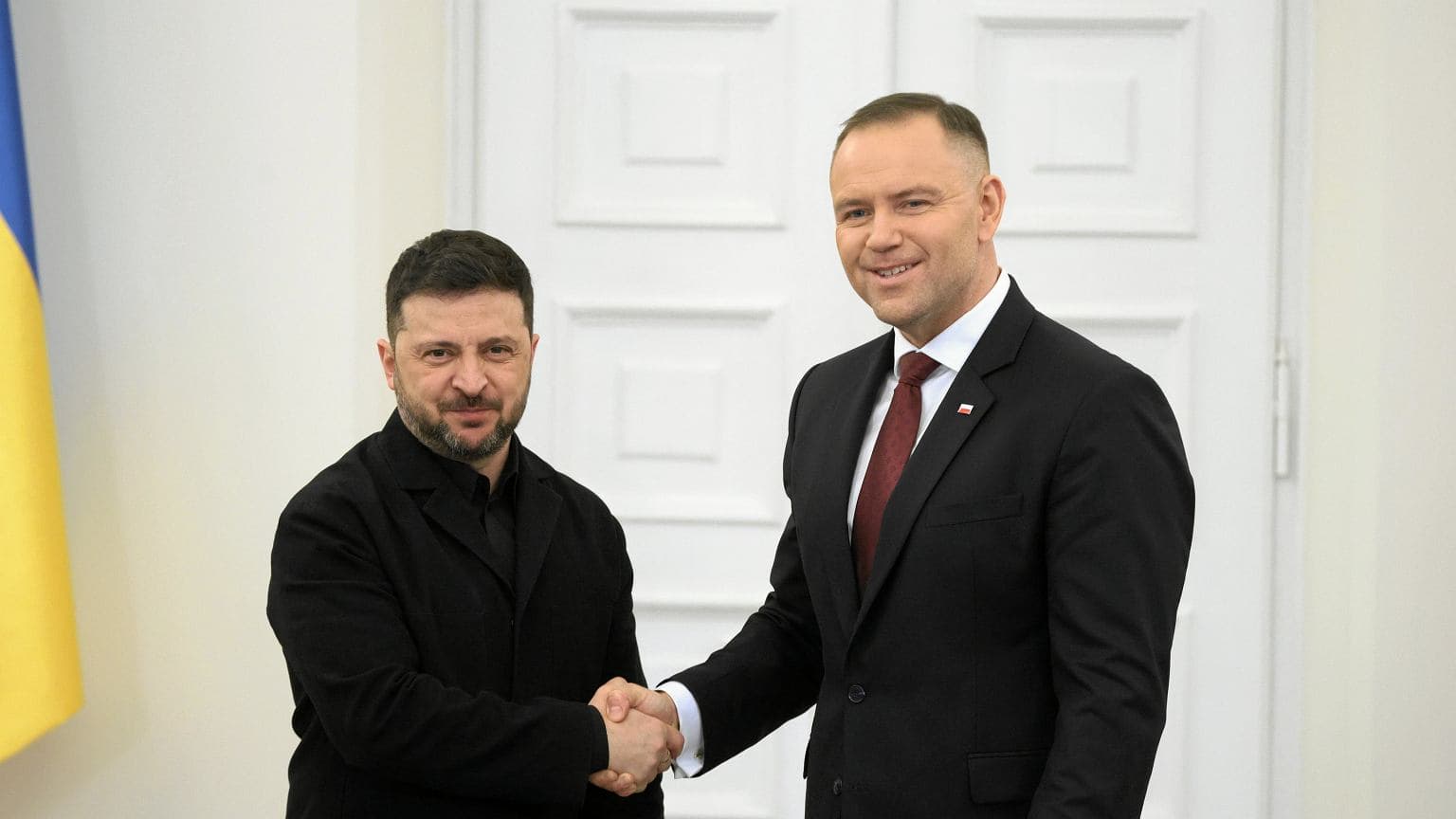Zełenski: Powinniśmy być delikatni, by nie zniszczyć sąsiedzkich relacji między Ukrainą a Polską