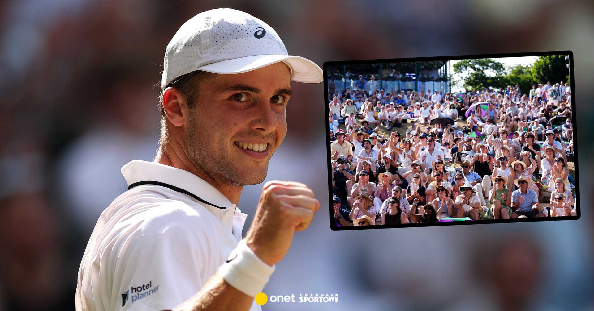114. rakieta świata zagra o finał Wimbledonu. Nikt na to nie stawiał