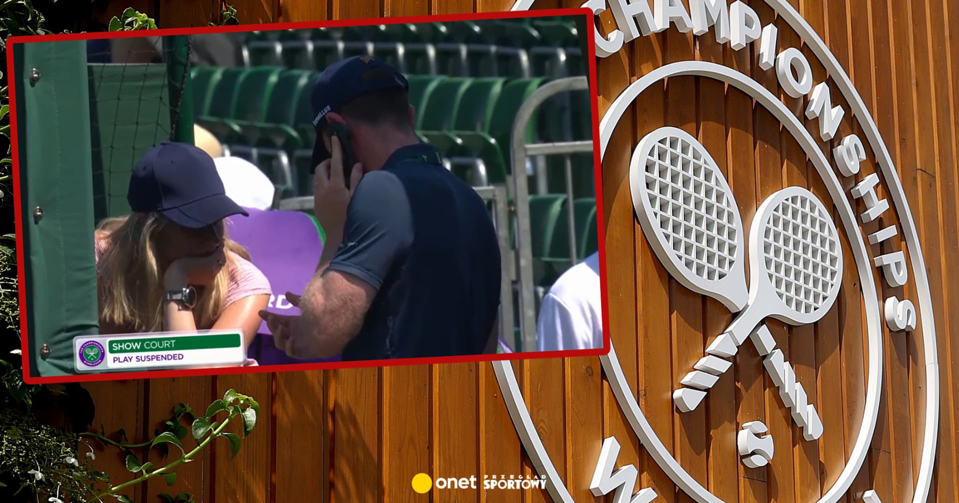 Awaria zatrzymała Wimbledon. Takiego powodu jeszcze nie było