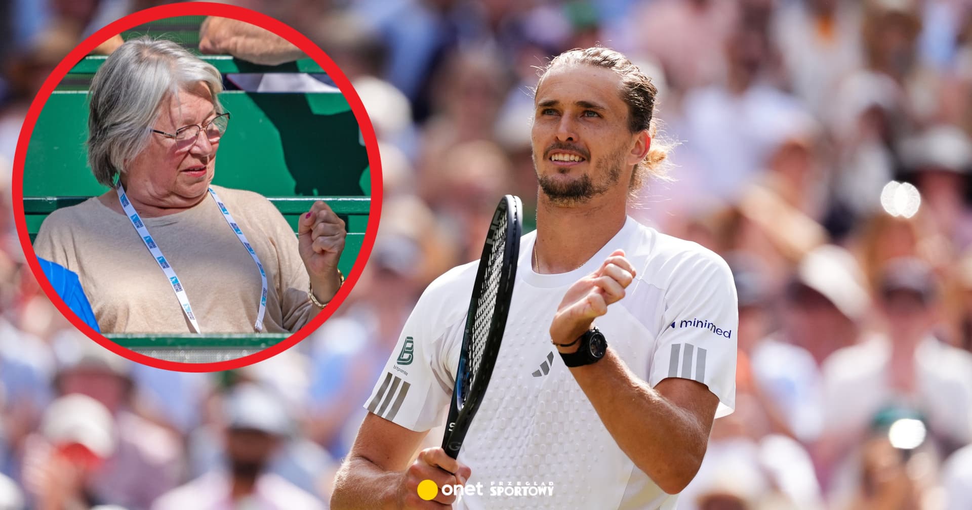 Babcia nie zobaczy wnuka w finale. Nie wpuszczą jej na Wimbledon