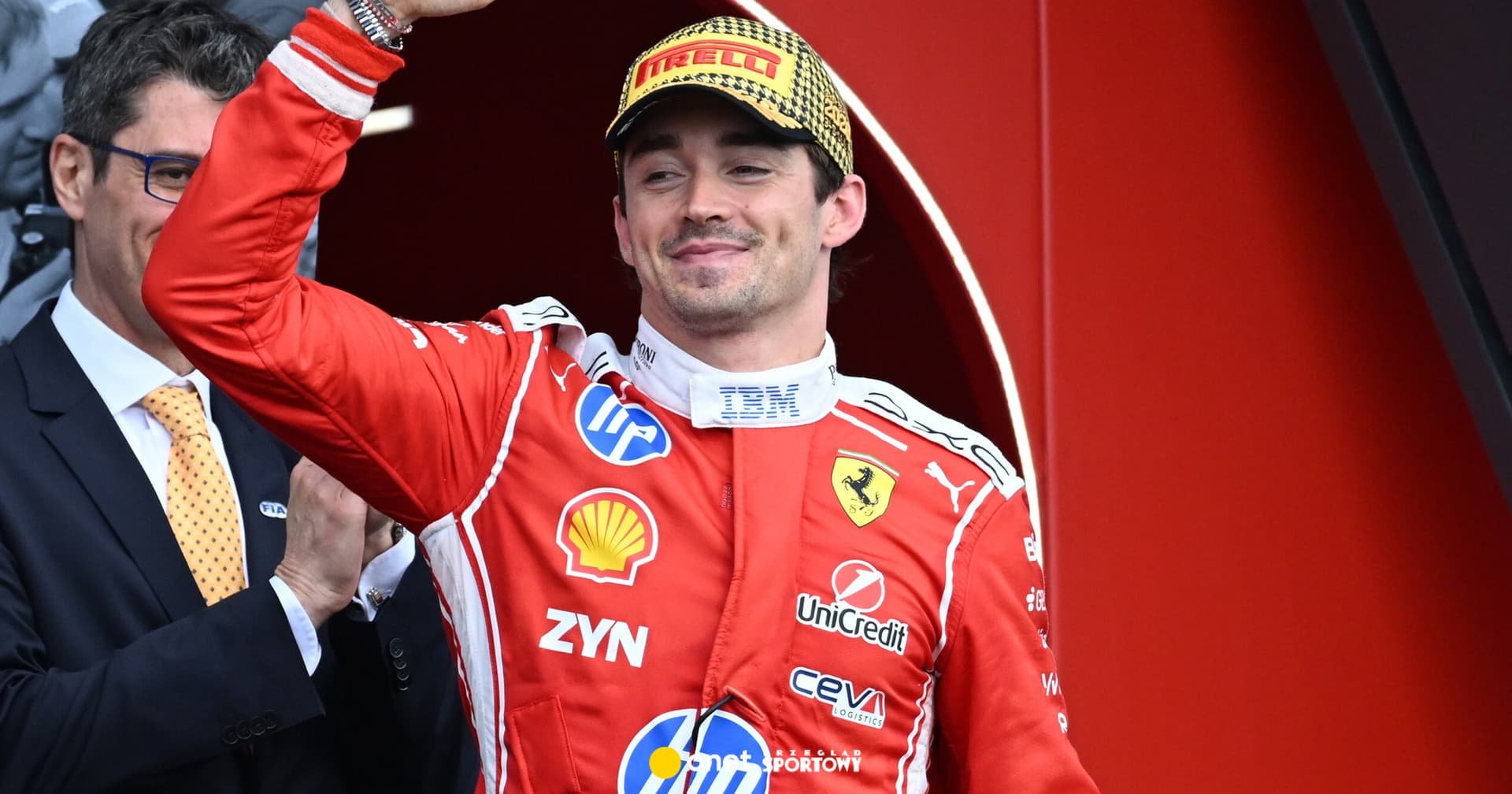 Charles Leclerc najlepszy podczas wyścigu F1 w Silverstone