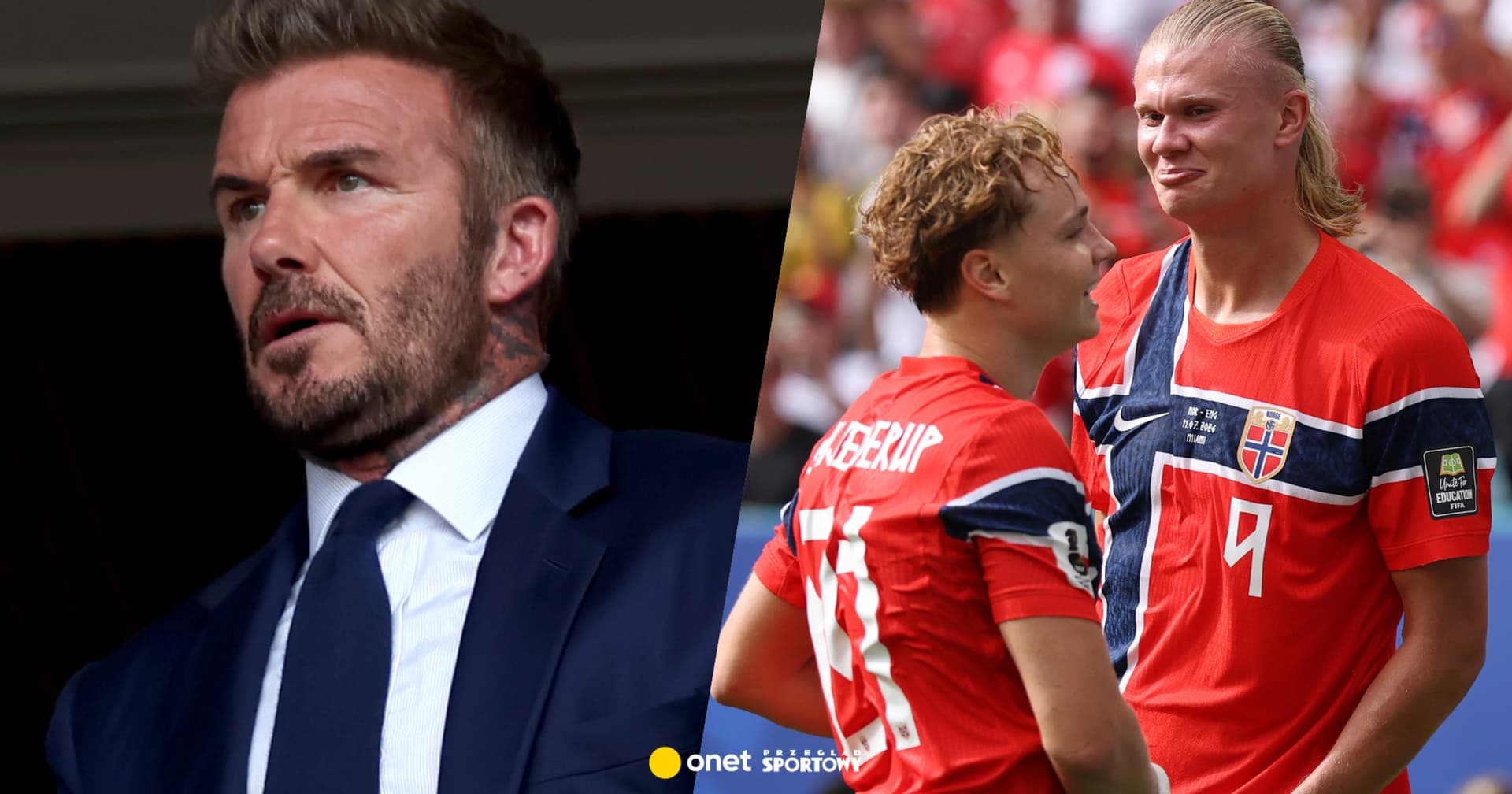 David Beckham zabrał głos. Ależ słowa o reprezentacji Norwegii