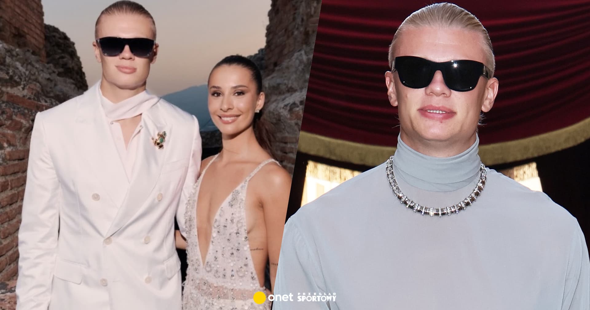 Erling Haaland i jego partnerka skradli show. Wszyscy patrzyli tylko na nich