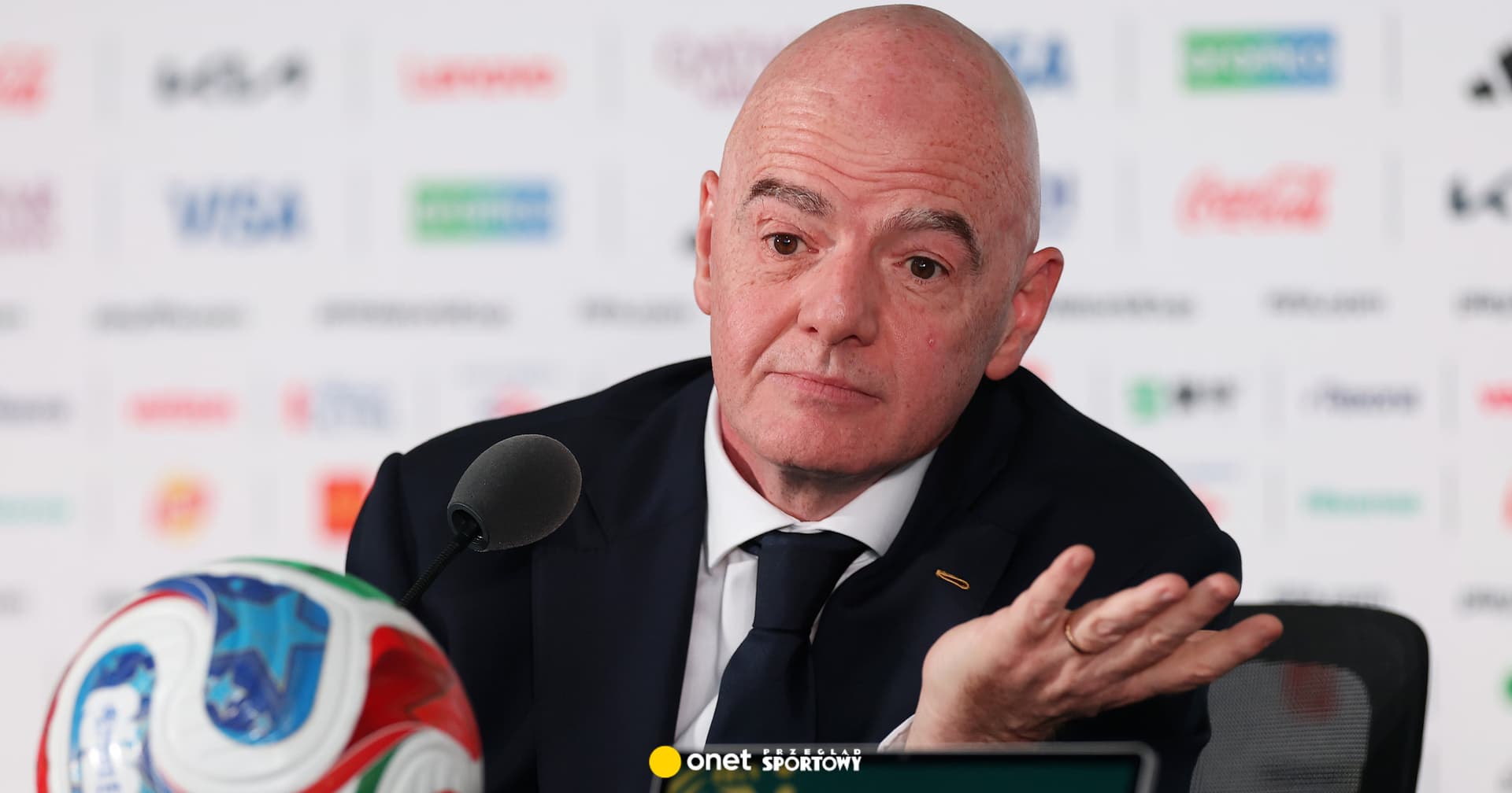 FIFA wyrzuciła komentatora z MŚ 2026. Uderzył w szefa FIFA. "Złodziej"