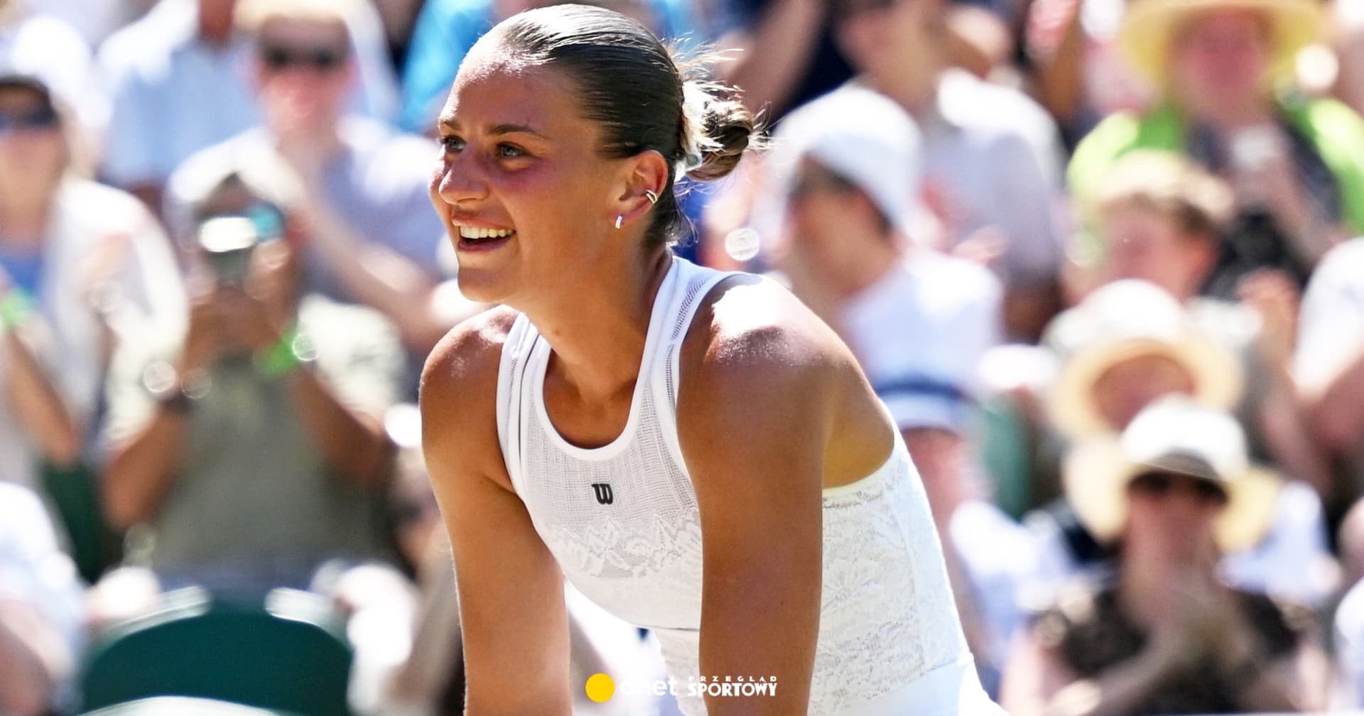 Głośno o stroju Ukrainki na Wimbledonie. "Najpiękniejsza sukienka tenisowa"