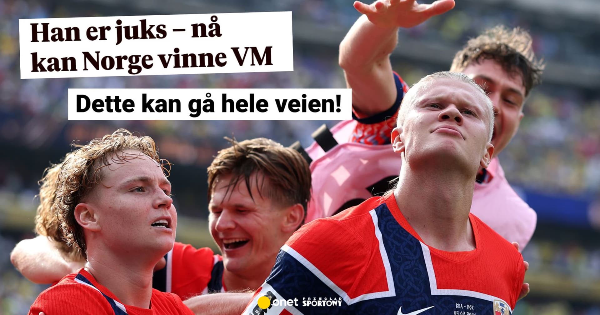 "Haaland to oszust". Norwegowie zaskakują po wygranej w MŚ 2026