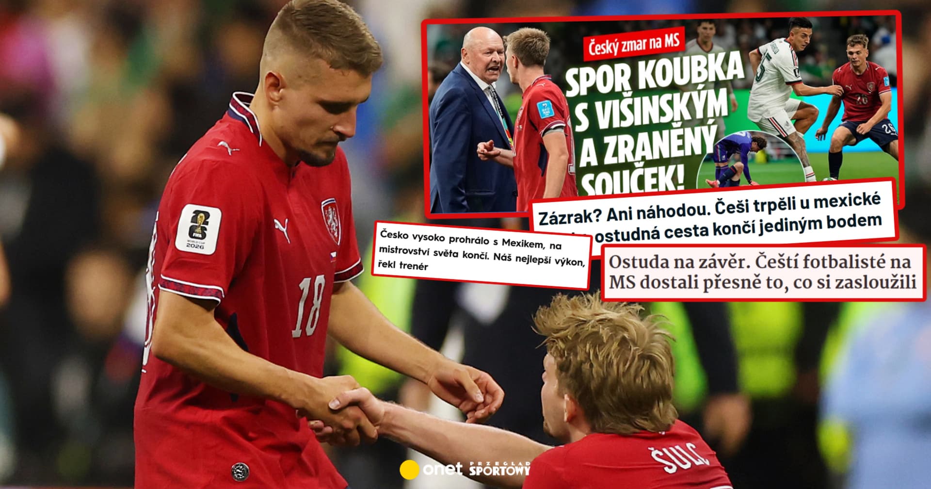 "Haniebna podróż", "wstyd". W Czechach wrze po występie w MŚ 2026