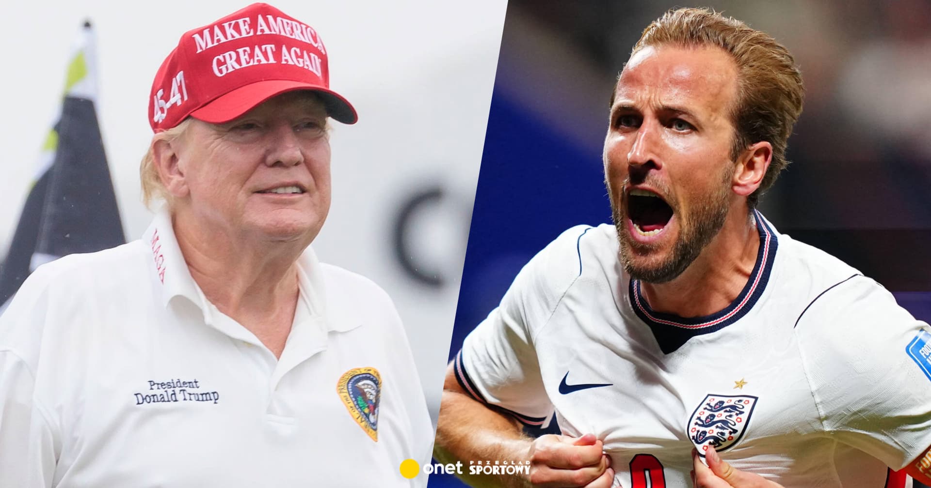 Harry Kane spotkał się z Donaldem Trumpem. "Surrealistyczne przeżycie"