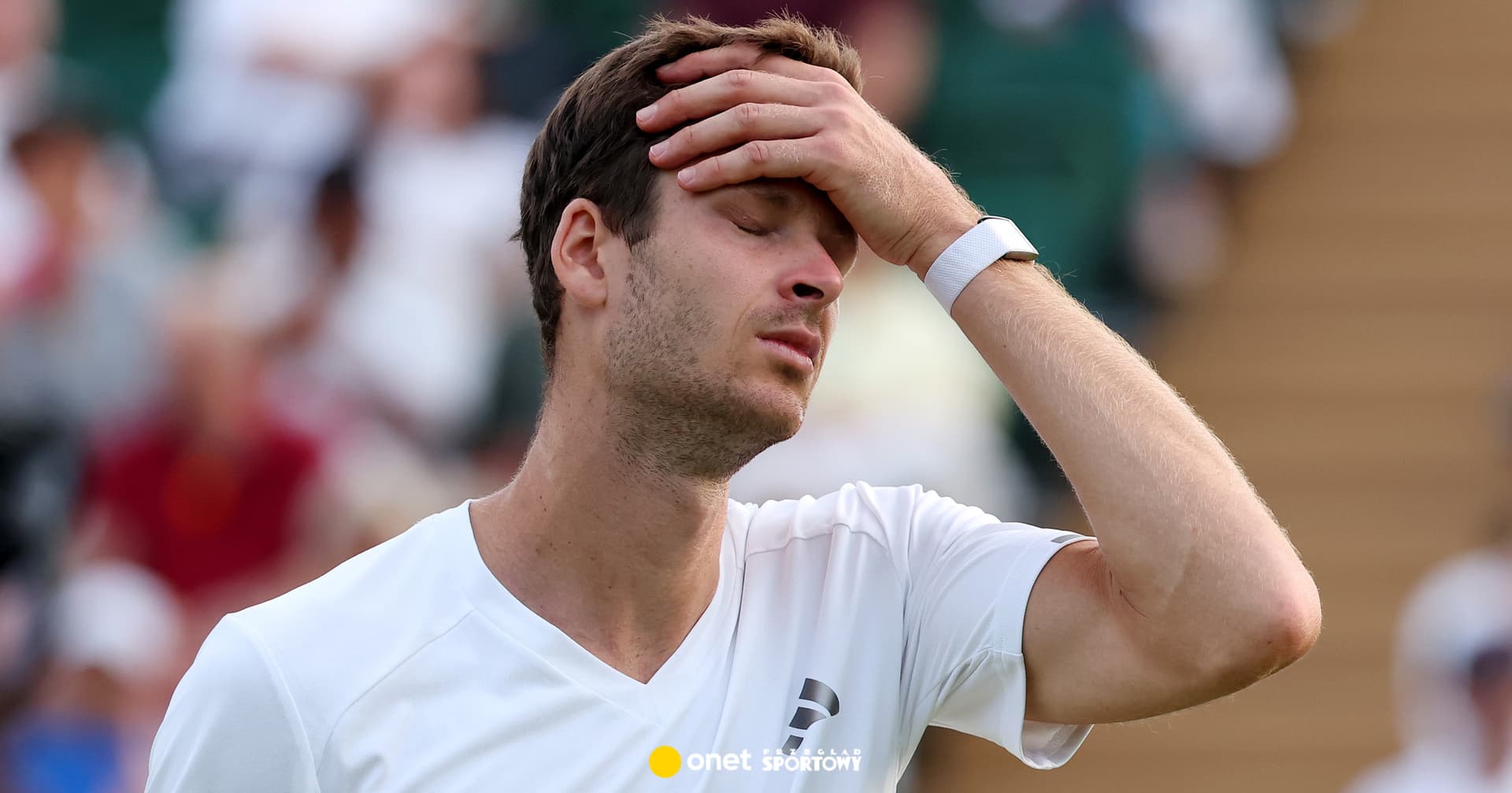 Hubert Hurkacz otrzymał karę od władz Wimbledonu. Tak się zachował