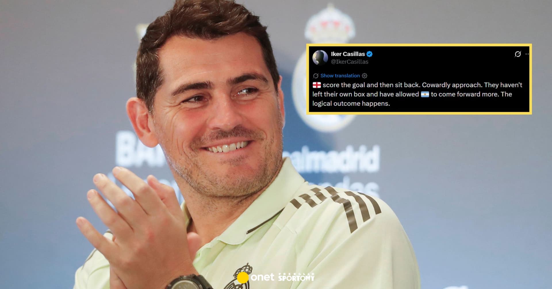 Iker Casillas brutalnie podsumował Anglików w MŚ 2026. Wystarczyło kilka słów