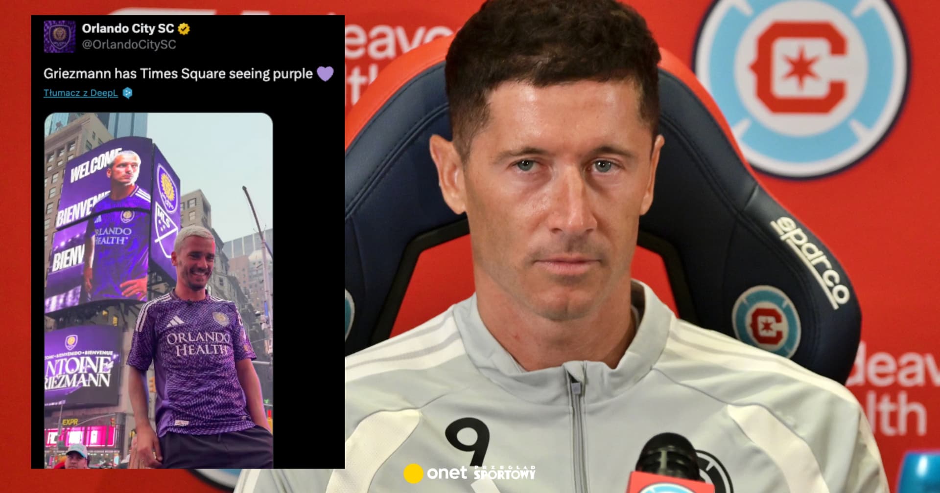 Lewandowski może tylko zazdrościć. Tak w USA potraktowali nową gwiazdę