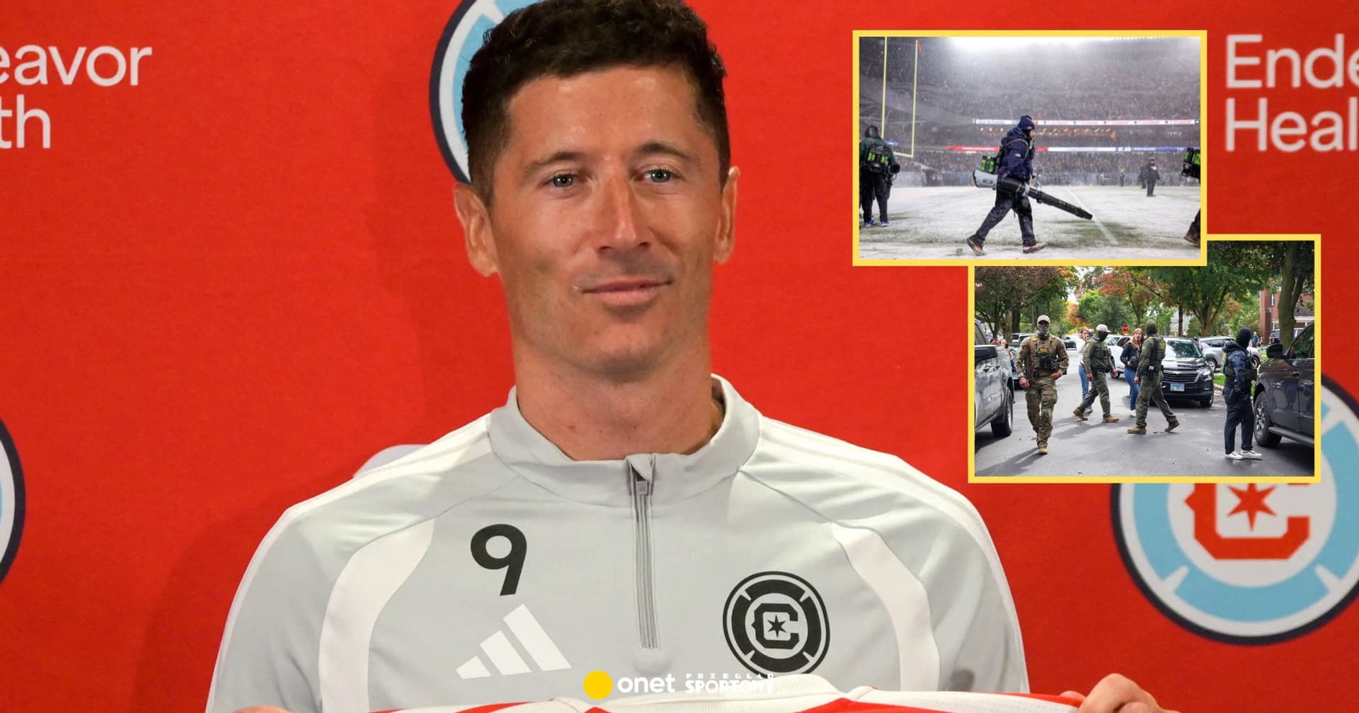 Lewandowski nie mógł wybrać lepiej. W Chicago obsypali go złotem