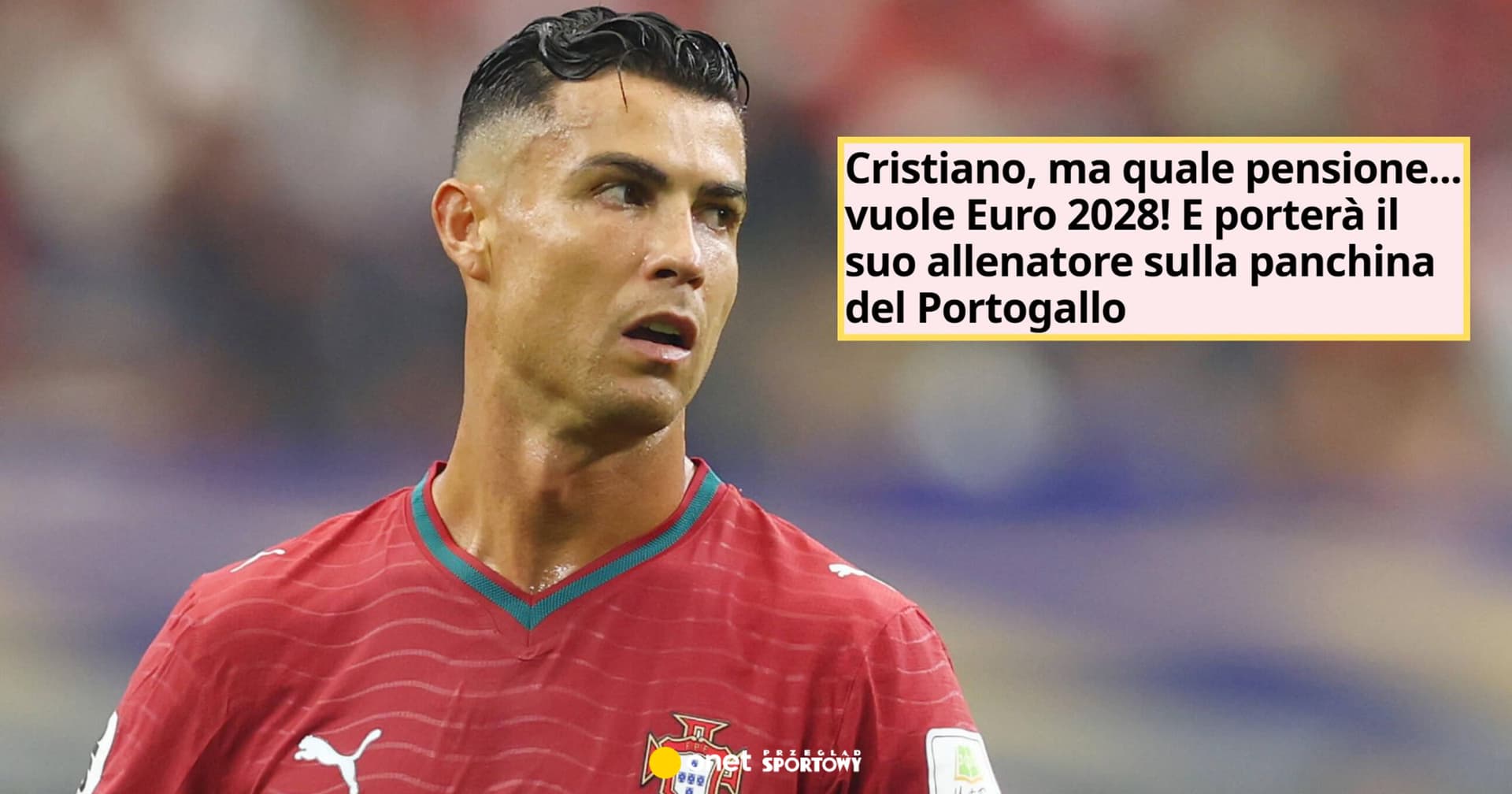 Media: Cristiano Ronaldo myśli o kolejnym wielkim turnieju