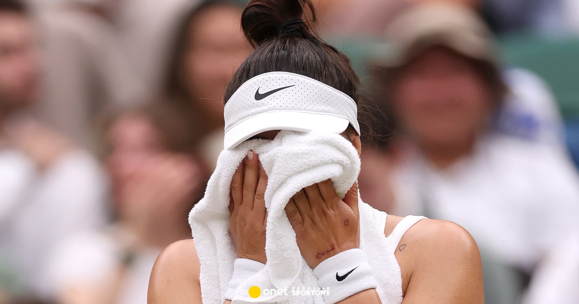 Mistrzyni US Open zalała się łzami. Sceny na Wimbledonie