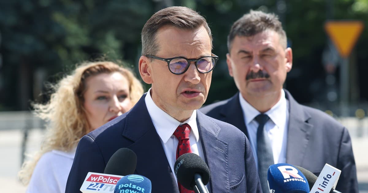 Morawiecki dofinansował stowarzyszenie. Kancelaria Premiera domaga się zwrotu