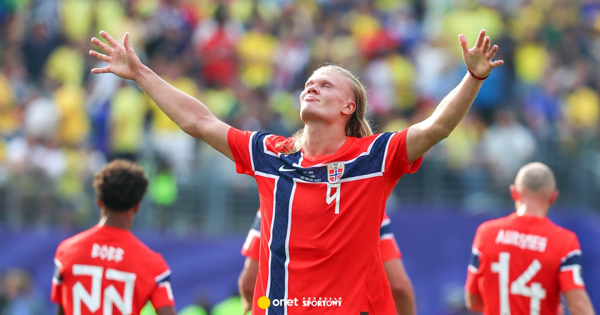 Norwegia - Anglia. Kurs 250.00 na strzał Haalanda lub Kane'a!