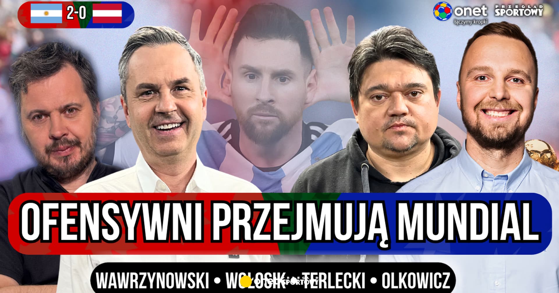 Ofensywni anegdociarze w komplecie! Terlecki, Wołosik, Olkowicz i Wawrzynowski w "Misji Mundial"
