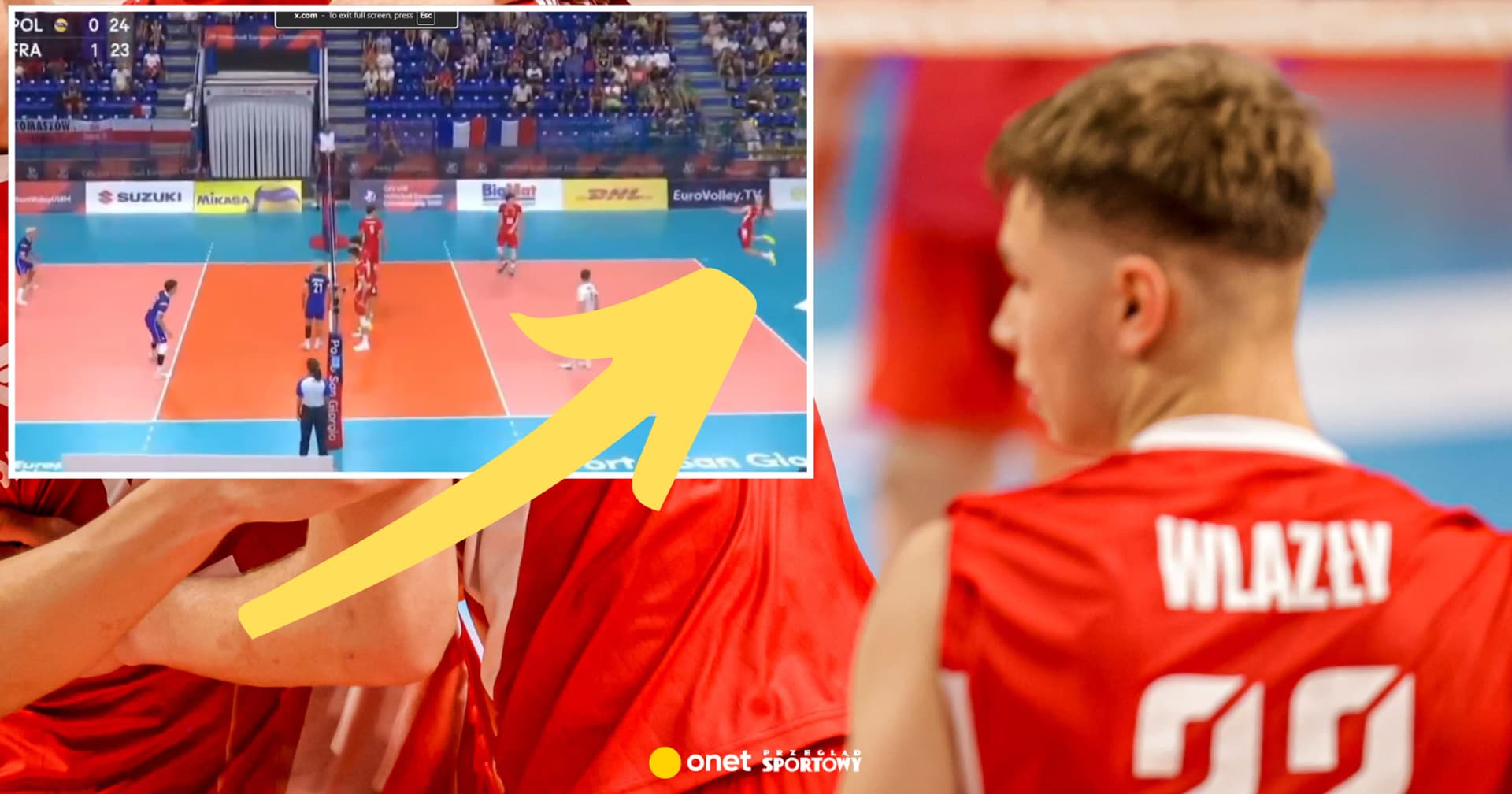 Syn Mariusza Wlazłego w akcji. Mamy złoto. Nagranie podbija sieć