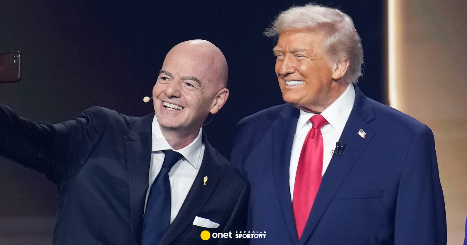 Szef FIFA przerwał milczenie. "Otrzymałem telefon od Donalda Trumpa"