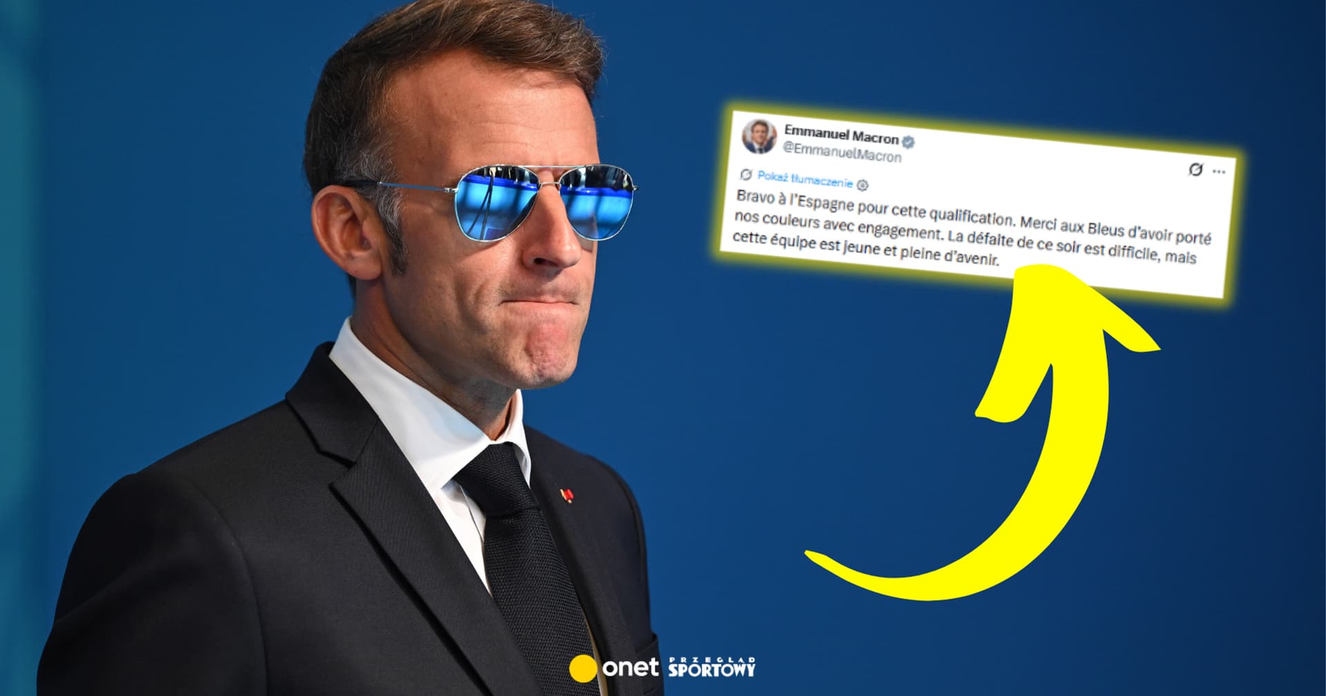 Tak Emmanuel Macron zwrócił się do Francuzów po porażce w półfinale MŚ 2026