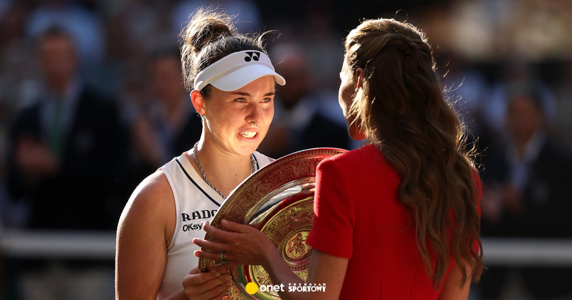 Tak księżna Kate potraktowała finalistki Wimbledonu. Nagrało się