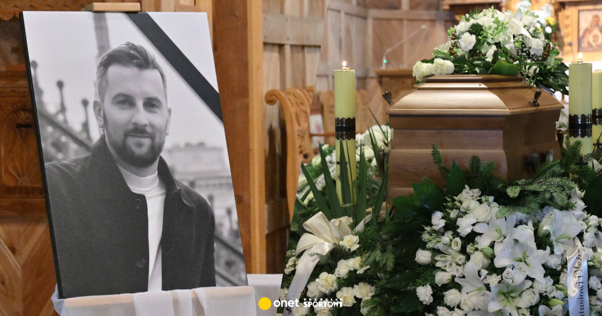 Tłumy pożegnały Grzegorza Miętusa. Poruszający moment na pogrzebie