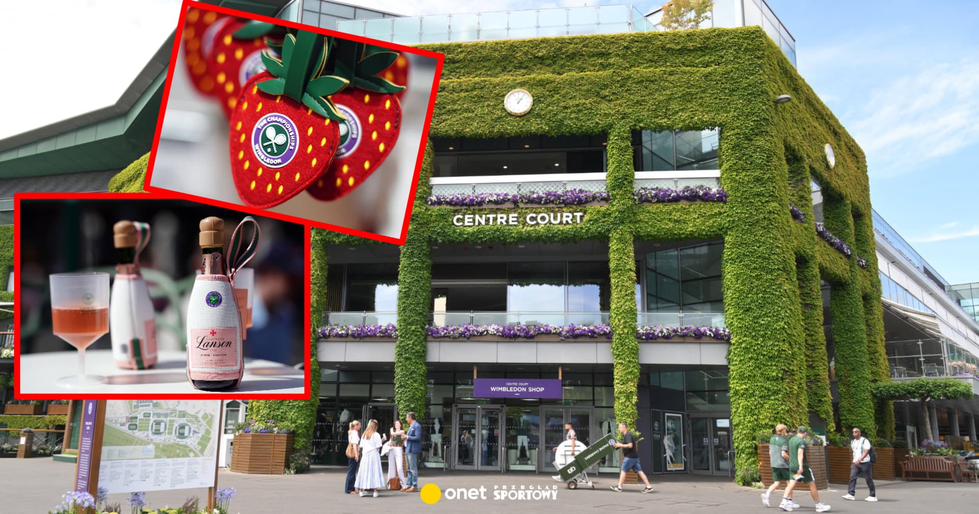 To kwintesencja ekskluzywności Wimbledonu. Cena mnie zaskoczyła