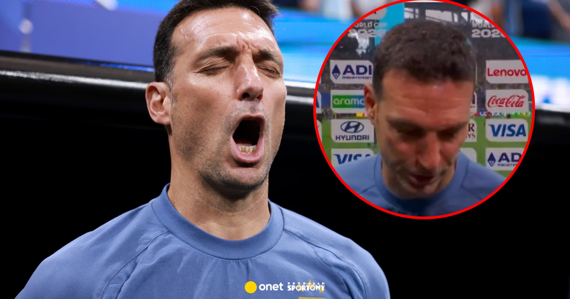 Trener Argentyny nie wytrzymał po meczu. Tych słów już nie cofnie