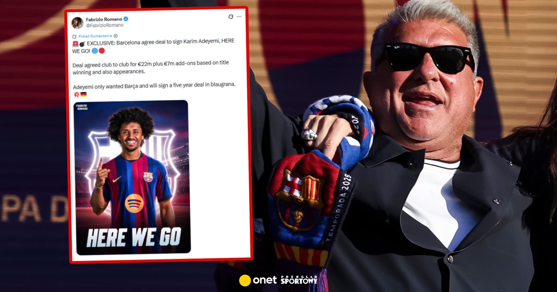 Wielki transfer Barcelony. Tyle zapłacą za 24-letniego gwiazdora