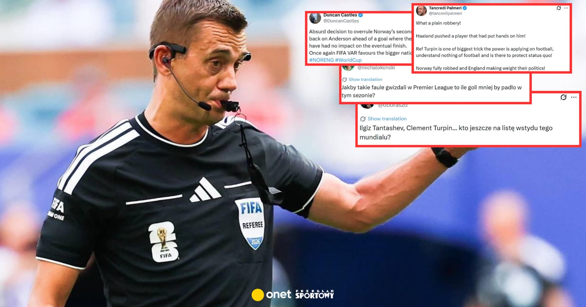 Wrze po tym, co zrobił sędzia w ćwierćfinale MŚ 2026. "Zwykła kradzież"