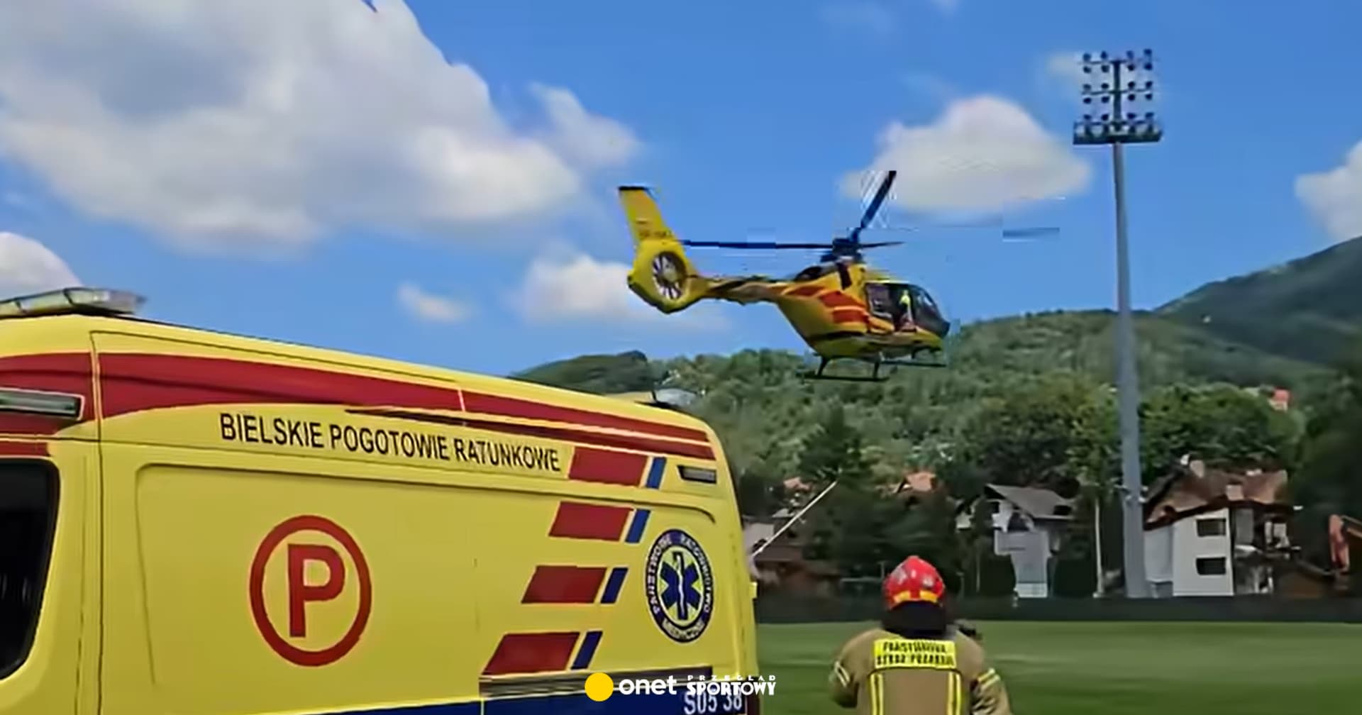 Wypadek 16-latka w Szczyrku. Musiał lądować śmigłowiec