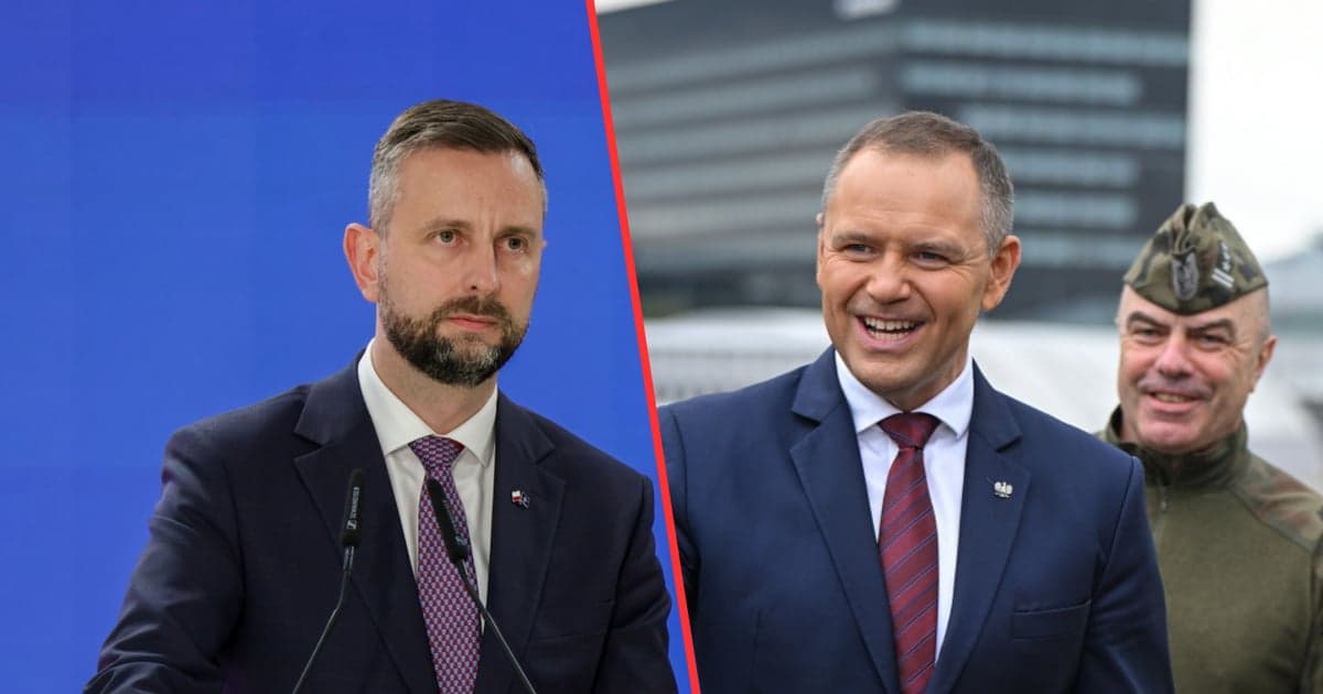 Gorąca wymiana zdań pomiędzy Karolem Nawrockim a Władysławem Kosiniakiem-Kamyszem. Poszło o pomoc udzieloną Ukrainie