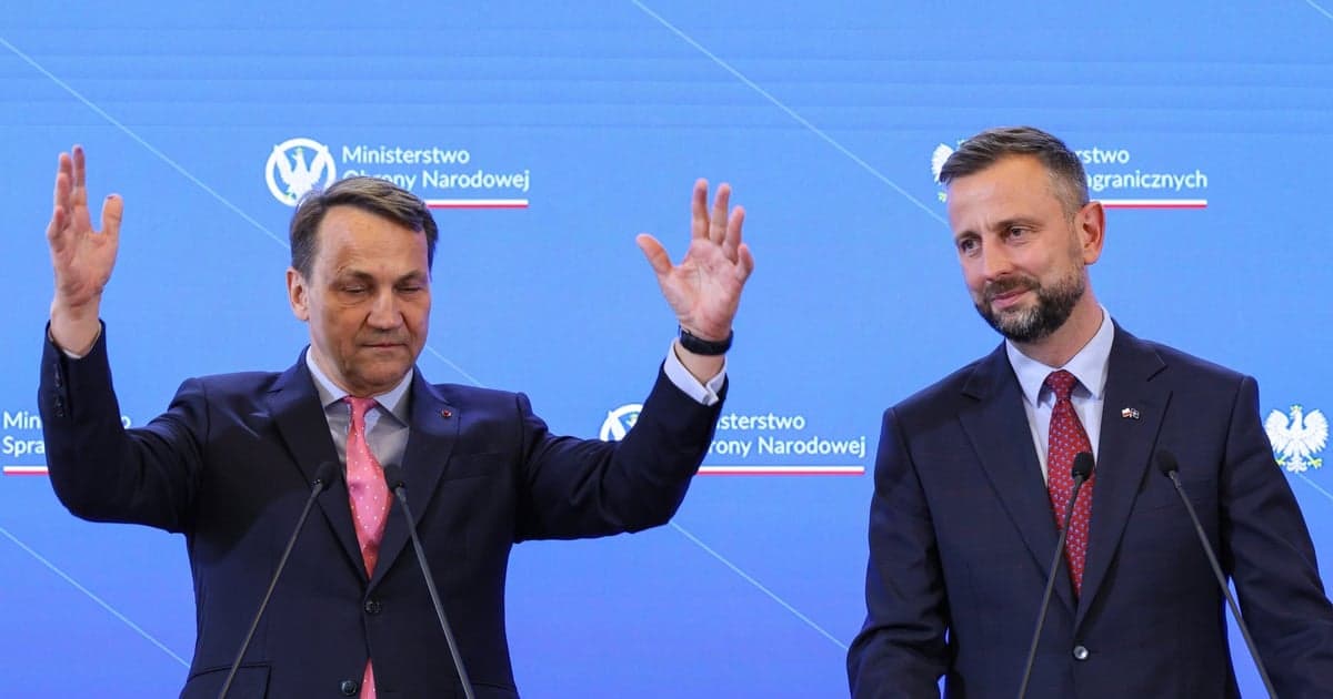Sikorski o możliwej rosyjskiej prowokacji. Padł bezpośredni komunikat do Putina